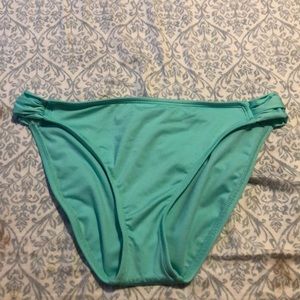 Blue target bikini bottom new with tags L
